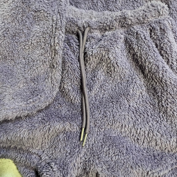 Fuzzy Purple Pajama 3 pc Set Size Small - Picture 7 of 7